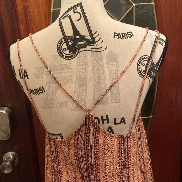 Volcom Dress Aztec Print Women’s Small Petite - Picture 3 of 12